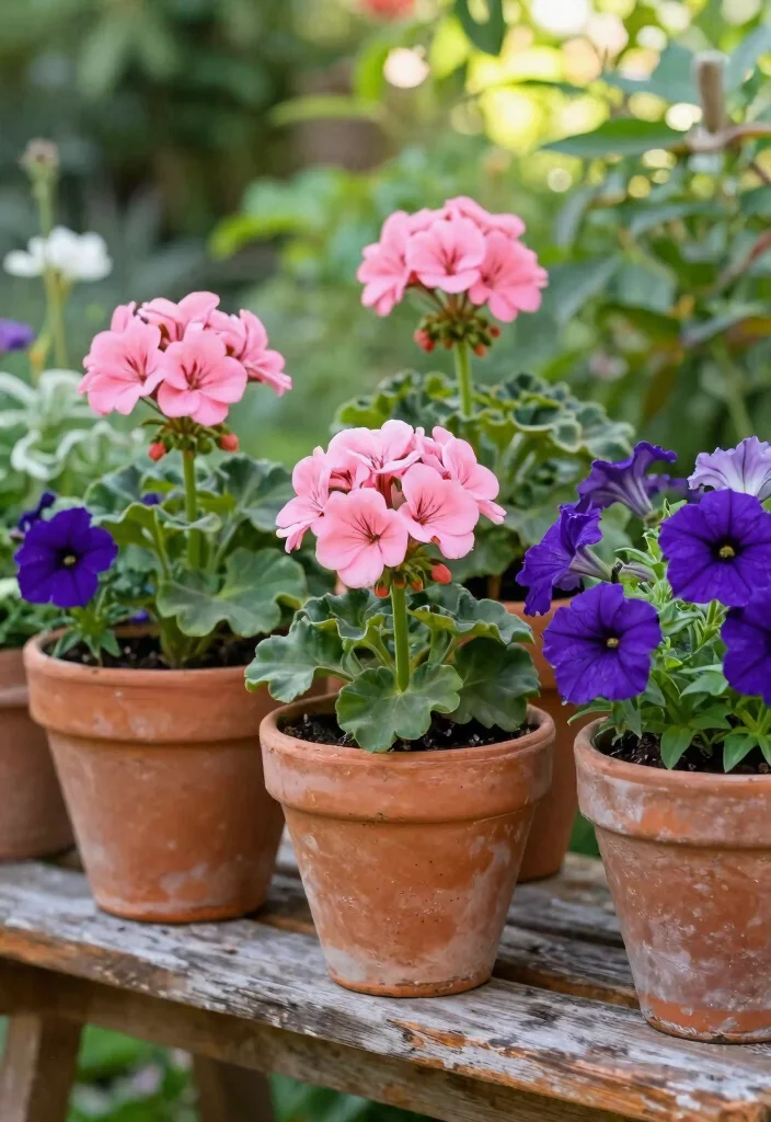 12 Mexican Flower Pots Ideas That Add Color Without Looking Tacky - 3. Rustic Clay Pots for a Natural Look 1