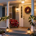 12 Porch Christmas Lights Ideas That Install Without Drilling Holes