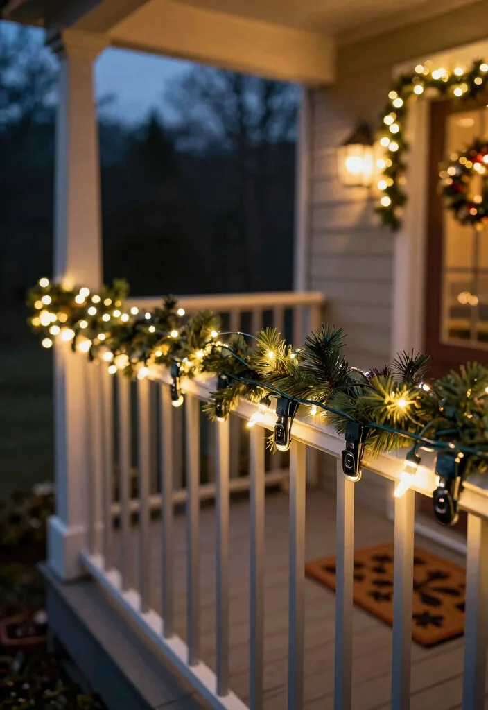 12 Porch Christmas Lights Ideas That Install Without Drilling Holes - 3. Magnetic Light Clips 1