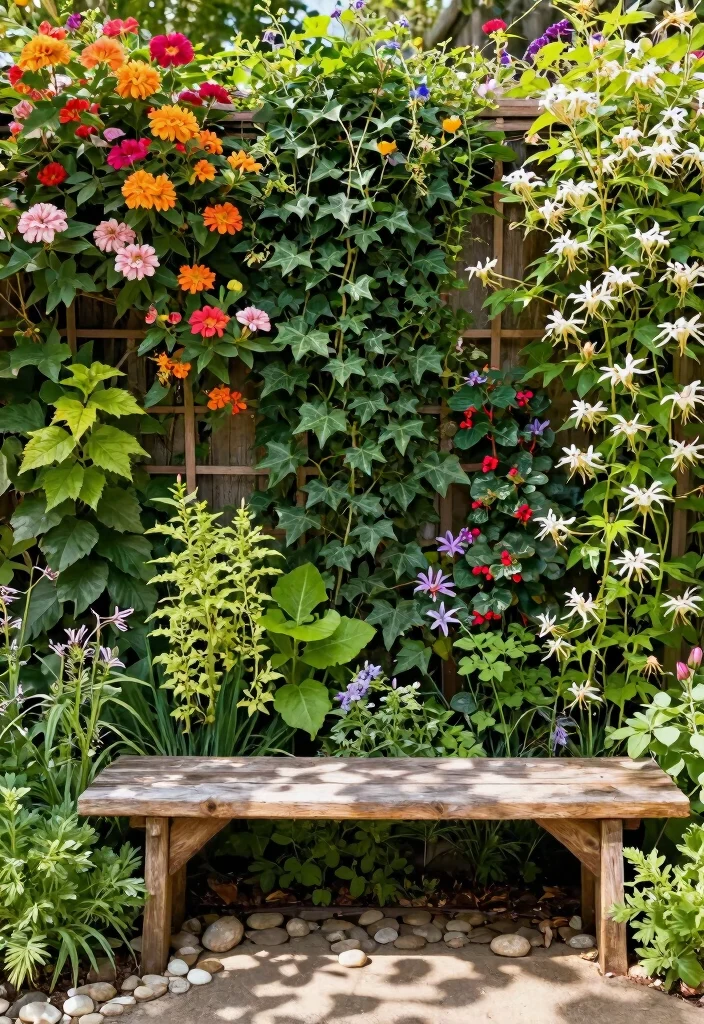 12 Privacy Fence Ideas That Block Neighbors Without Looking Harsh - 1. Vertical Garden Fences 1