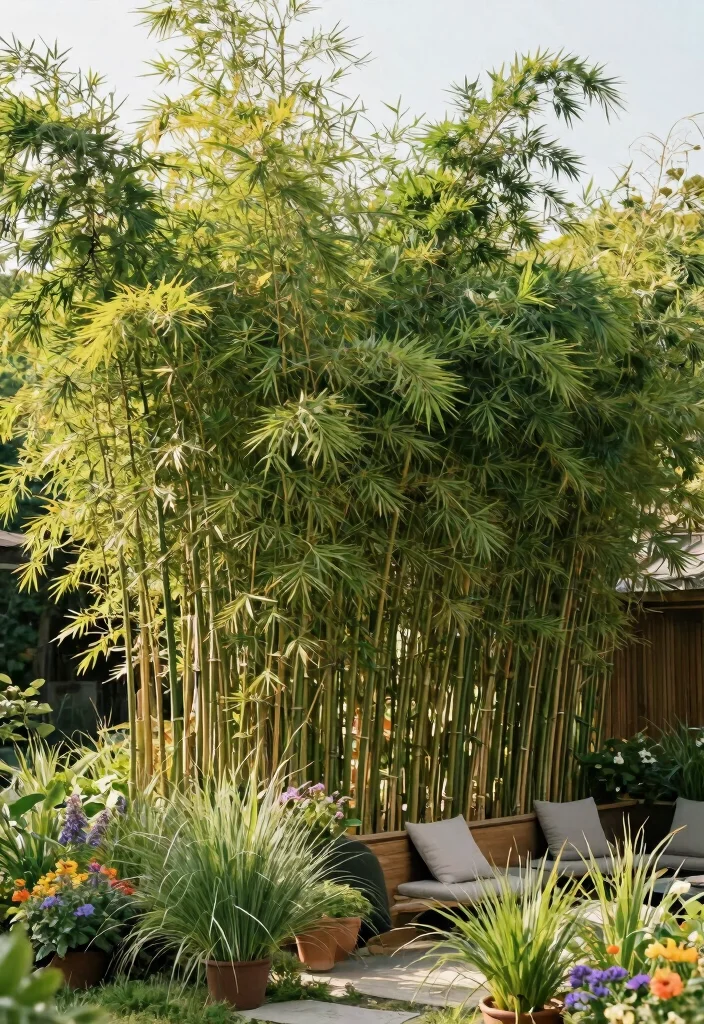 12 Privacy Fence Ideas That Block Neighbors Without Looking Harsh - 2. Bamboo Screens 1