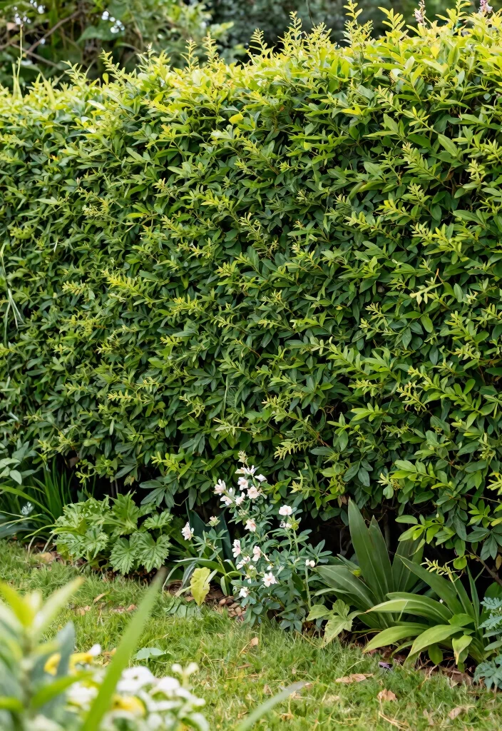 12 Privacy Fence Ideas That Block Neighbors Without Looking Harsh - 4. Natural Hedges 1