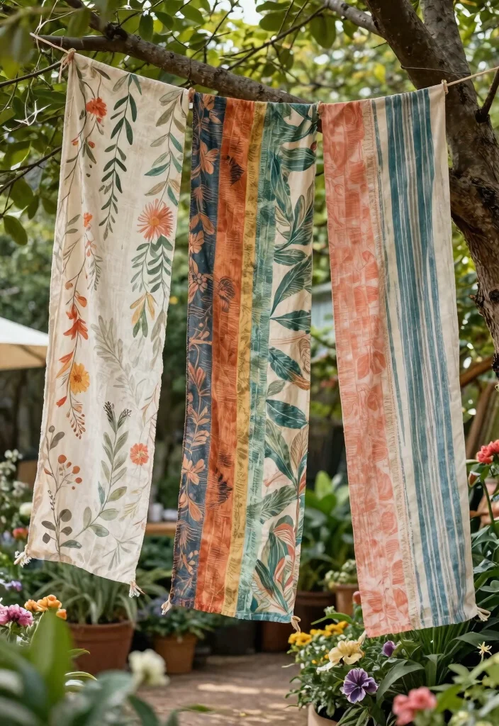 14 Business Signs Outdoor Ideas That Get Noticed From the Street - 9. Handmade Fabric Banners 1