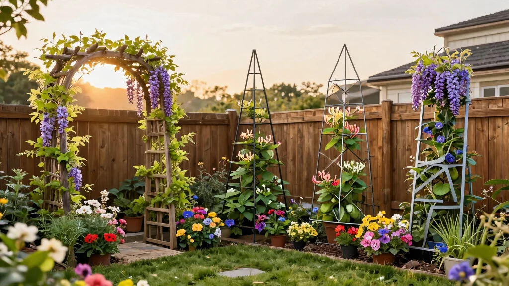 14 Garden Trellis Ideas That Support Heavy Vines Without Sagging