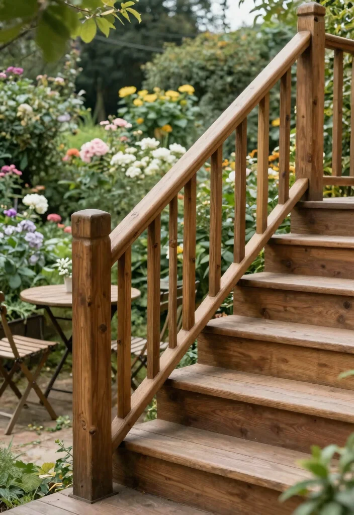14 Handrails for Stairs Outdoor That Install Without Drilling - 2. Retractable Stair Railings 1
