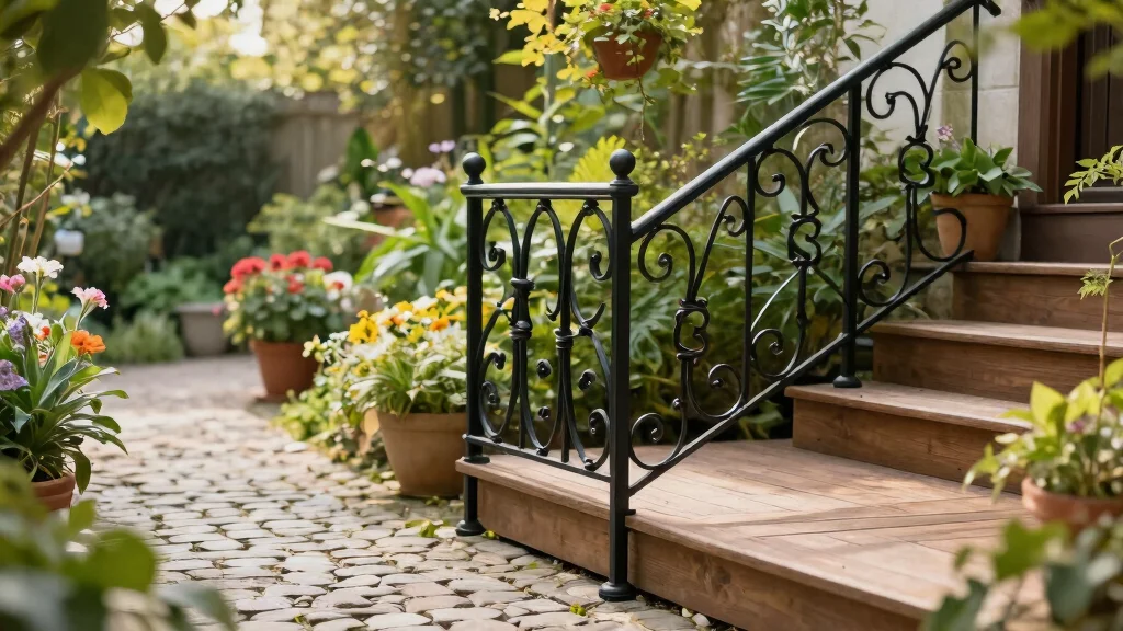 14 Handrails for Stairs Outdoor That Install Without Drilling