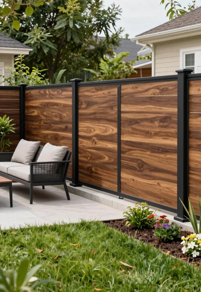 14 Modern Privacy Fence Ideas That Block Views Without Looking Cold - 11. Composite Fencing 1