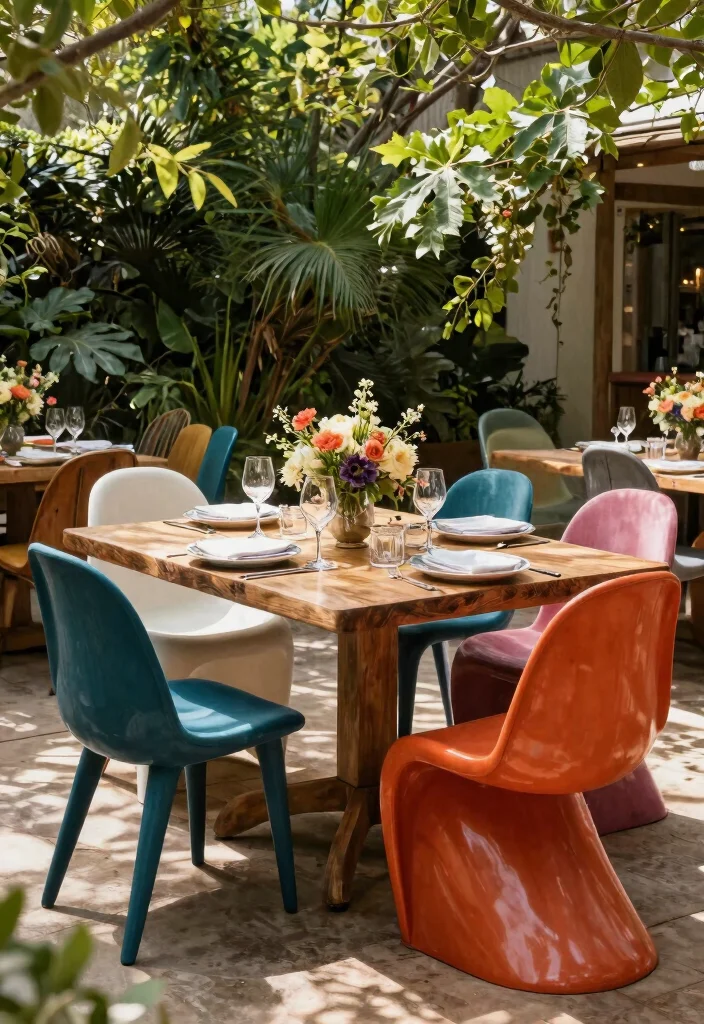 14 Outdoor Dining Chairs That Hold Up Through Rain and Sun - 11. Artsy Designer Chairs 1