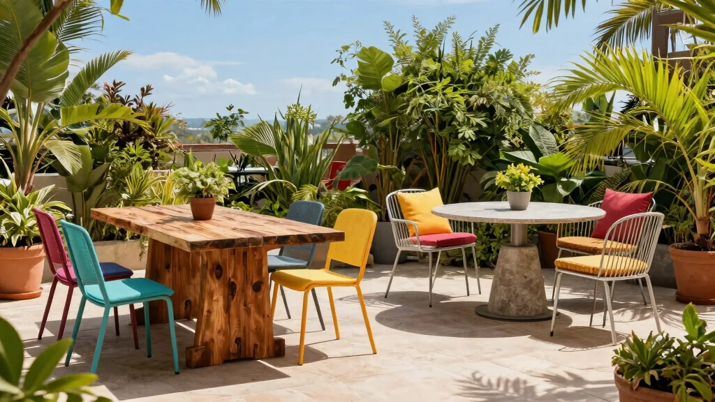 14 Outdoor Patio Table Ideas That Don't Rust or Crack