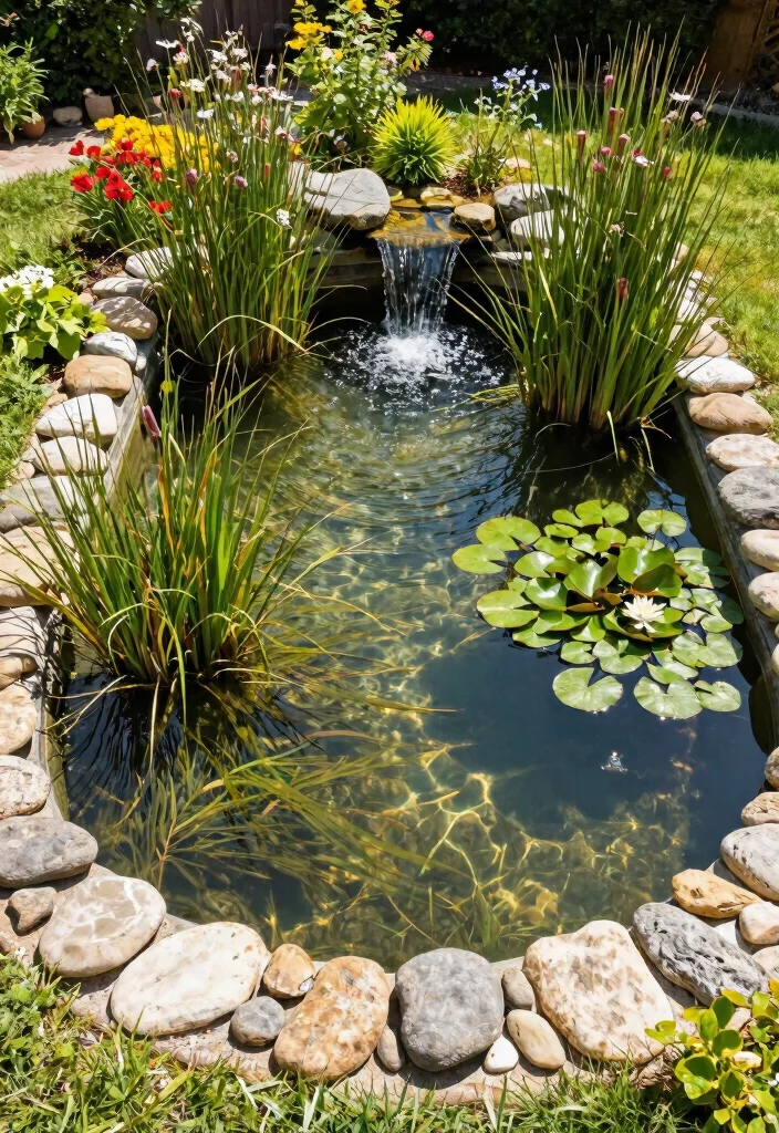 15 Backyard Pond Ideas That Don't Need a Power Line - 3. Natural Swimming Pond 1