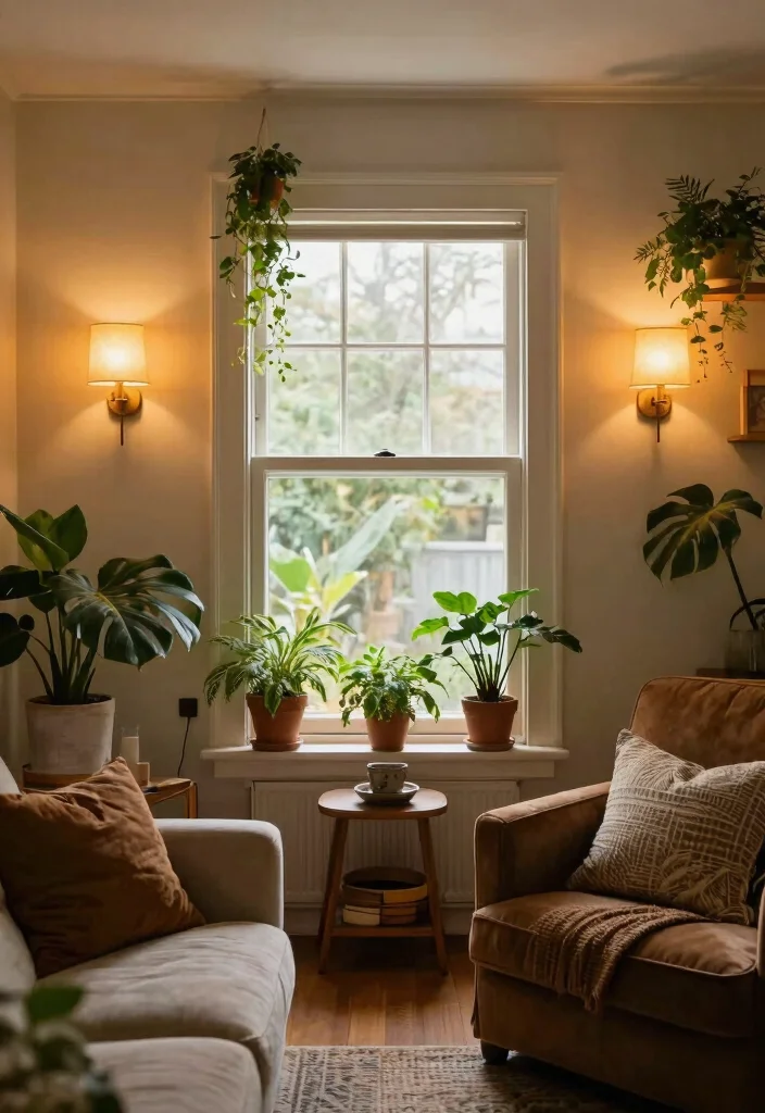 15 Ceiling Light Design Living Room Ideas for Low and High Ceilings - 6. Wall Sconces for Accent Lighting 1