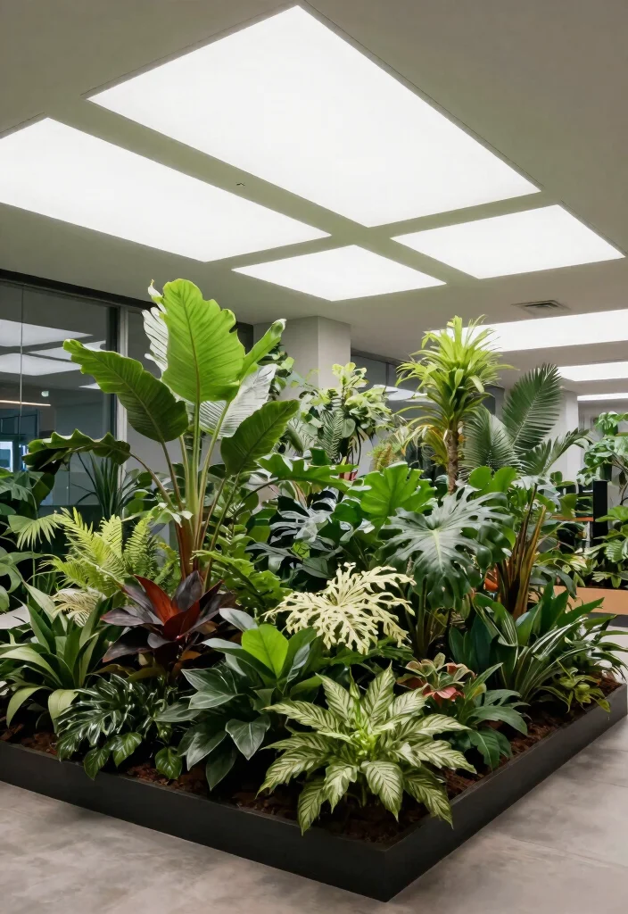 15 Ceiling Strip Lighting Ideas That Don't Show Seams - 13. Integrated Lighting in Ceiling Panels 1