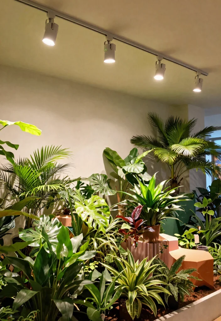 15 Ceiling Strip Lighting Ideas That Don't Show Seams - 15. Layered Track Lighting 1