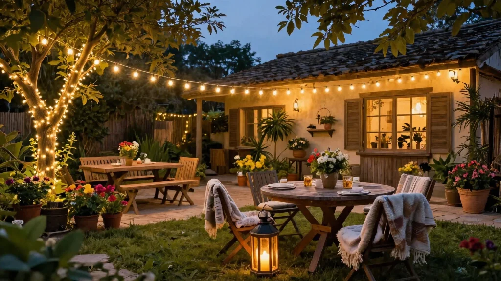 15 Farmhouse Outdoor Lighting Ideas on a Budget