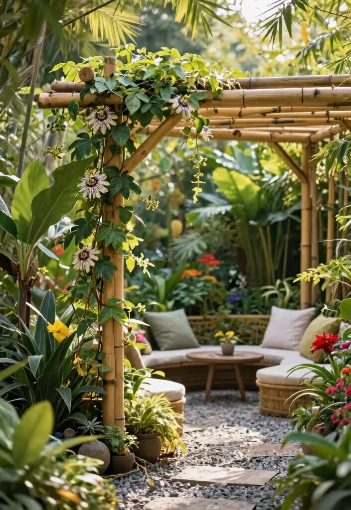 15 Garden Trellis Ideas That Hide Eyesores and Add Privacy - 9. Bamboo Trellis 1