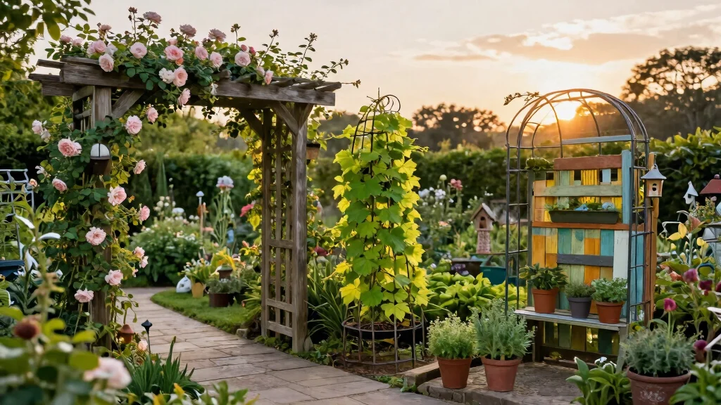 15 Garden Trellis Ideas That Hide Eyesores and Add Privacy