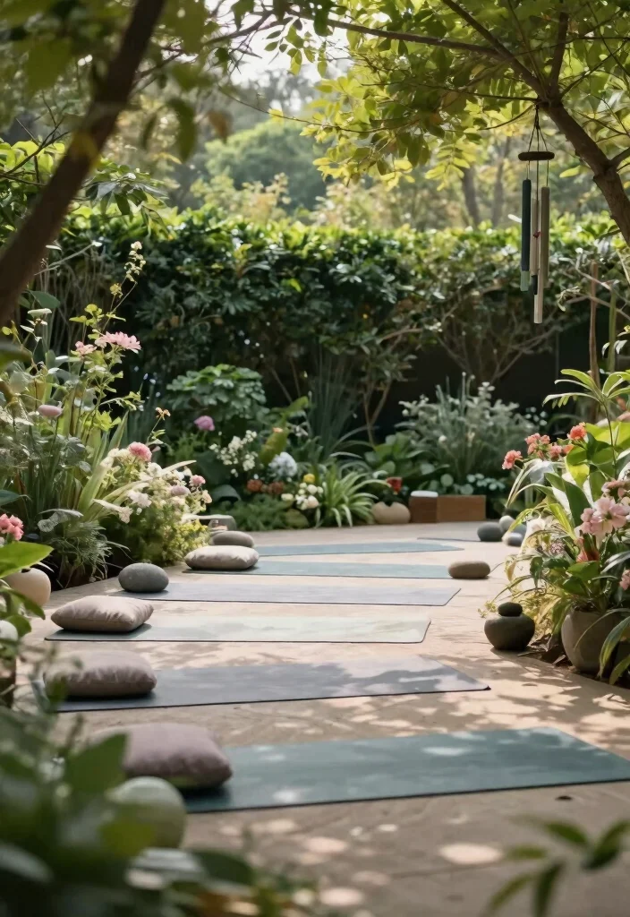 15 Outdoor Home Gym Ideas That Handle Weather and Store Equipment - 10. Outdoor Yoga Space 1