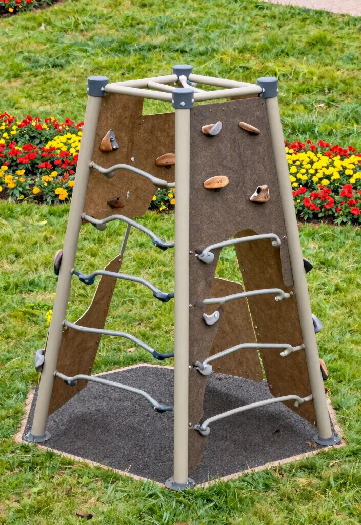 15 Outdoor Home Gym Ideas That Handle Weather and Store Equipment - 9. Climbing Structures for Fitness 1