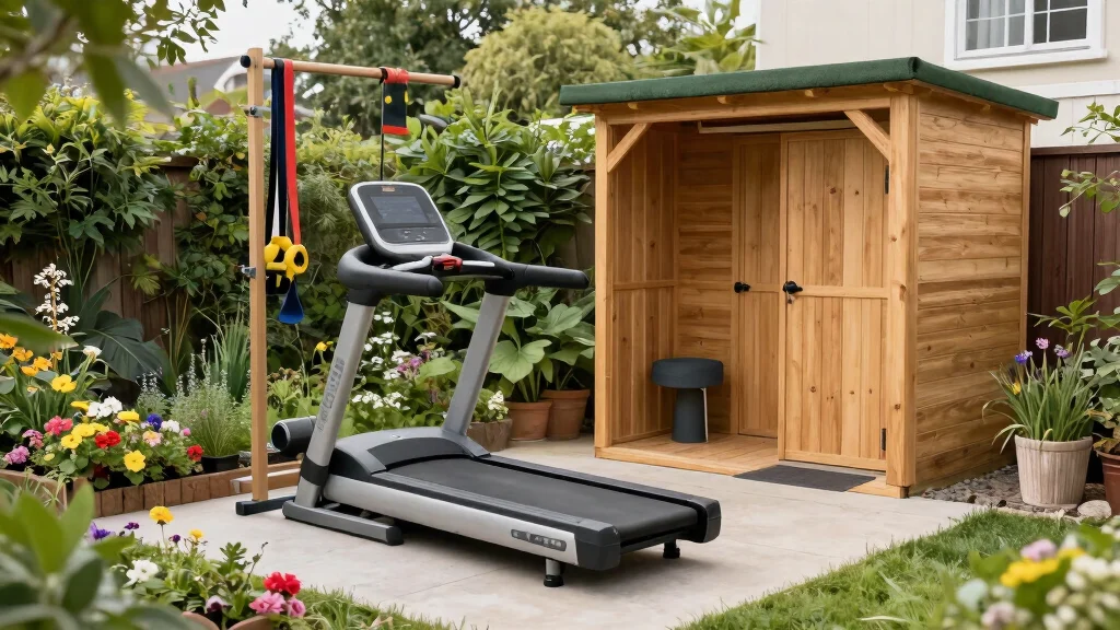 15 Outdoor Home Gym Ideas That Handle Weather and Store Equipment