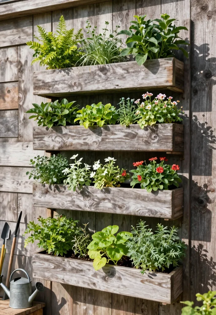 15 Raised Planter Boxes for Bad Backs That Don't Require Bending - 5. Vertical Raised Planters for Space Savers 1
