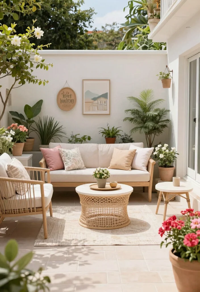 15 Small Backyard Decor Ideas That Make a Tiny Yard Feel Bigger - 11. Creative Color Schemes 1