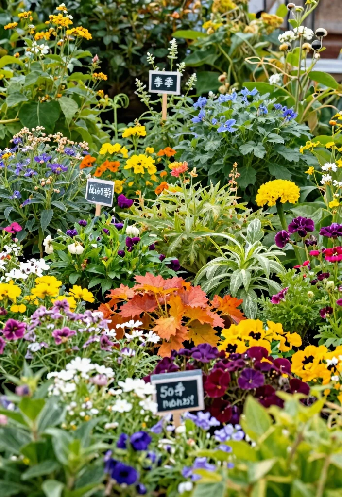 15 Small Backyard Decor Ideas That Make a Tiny Yard Feel Bigger - 15. Seasonal Plant Rotations 1