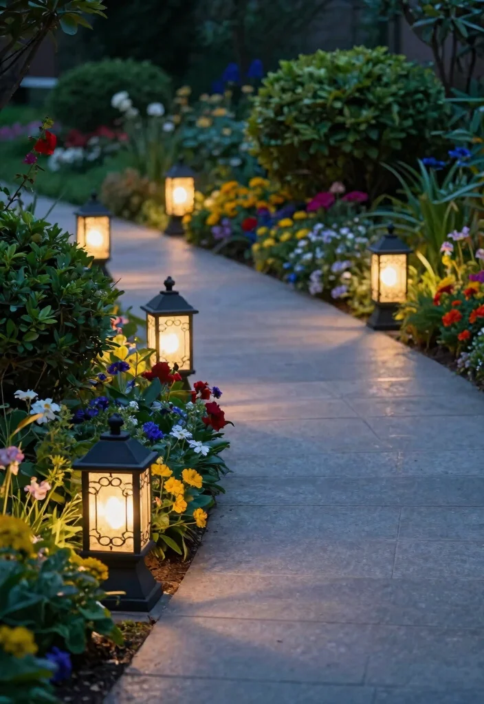 15 Walkway Lighting Ideas That Stay Lit Without Running New Wire - 1. Classic Solar Lanterns 1
