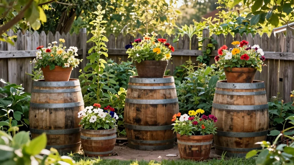 15 Whiskey Barrel Planter Ideas That Don't Rot or Fall Apart