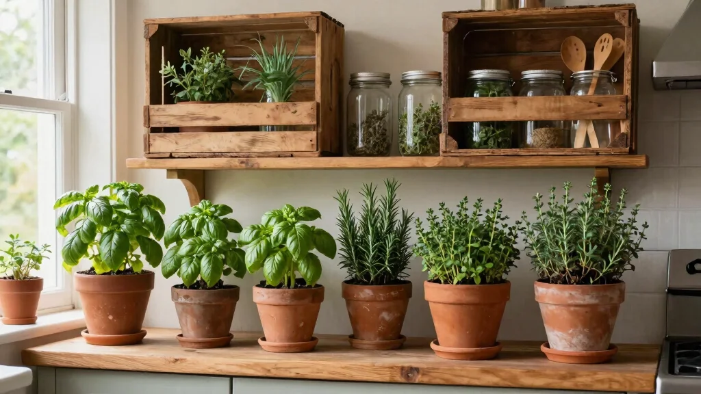 18 Farmhouse Shelf Decor Ideas That Fill Empty Walls on a Budget